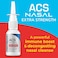 نتائج RNA ACS 200 غسول أنفي فائق القوة، غسول الأنف الأكثر فعالية المتوفر، ينظف الممرات الأنفية ويساعدك على التنفس بعمق ليلاً ونهاراً، مثبت سريرياً، 30 جرعة