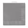 Canopy Street Pewter Beverage Napkins 100 Count 3 Ply Gray Napkin Pack 4 34 x 4 34 Square Grey Cocktail Napkins