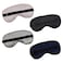LERSVICVIL 4 Pack Eye Mask for Sleeping Silky Soft Satin Blindfold Adjustable Strap Night Eye Cover for Women Men