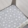 Moonsea Pack and Play Sheets 2 Pack Mini Crib Sheets Stretchy Playard Fitted Sheet Compatible with Graco Pack n Play Soft and Breathable Material Stars Elephant