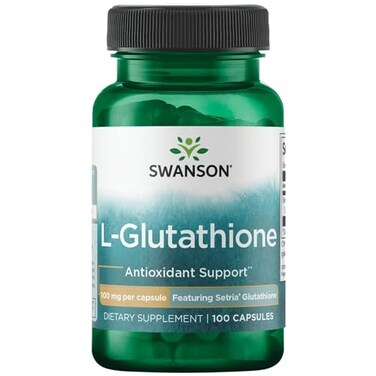 Swanson Amino Acid LGlutathione 100 Milligrams 100 Capsules 2 Pack