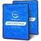 كمادات ثلج قابلة لإعادة الاستخدام من AllSett Health للإصابات، عبوة من قطعتين، مقاس 11 × 145، كمادة ثلج كبيرة الحجم لتخفيف آلام الظهر، مرنة عند التجميد، كمادة باردة لإصابات الظهر والركبة والكتف.