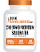كبسولات كبريتات الكوندرويتين من BulkSupplements.com، مكمل غذائي، كبريتات الكوندرويتين 1000 ملغ، خالية من الغلوتين، كبسولتان لكل جرعة، 120 كبسولة، عبوة واحدة