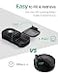 PULIV Extra Large Weekly Pill Organizer 2 Times a Day OneSide Open Pill Box 7 Day for Easy Filling Black Privacy Protection AM PM Pill Case for Vitamins Medication Supplements Fish Oils Black