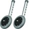 Carex 5 Walker Wheels Fixed