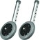 Carex 5 Walker Wheels Fixed