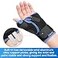 VELPEAU Carpal Tunnel Wrist Brace with Thumb Stabilizer Night Support Completely Stabilizes Wrist Thumb Joint Pain Relief for Tendonitis De Quervains Tenosynovitis Arthritis Short Left Hand S
