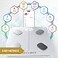 INEVIFIT Smart Body Fat Scale Highly Accurate Bluetooth Digital Bathroom Body Composition Analyzer Measures Weight Body Fat Water Muscle Visceral Fat Bone Mass for Unlimited Users EcoWht