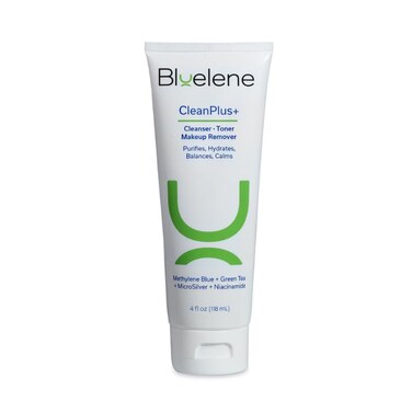 Bluelene CleanPlus Face CleanserTonerMakeup Remover with Super Antioxidant Methylene Blue Niacinamide and MicroSilver Gentle Aloe VeraBased Formula Suitable for Sensitive Skin