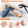 مقص أظافر القدم من DRMODE لكبار السن، مصمم خصيصًا للأظافر السميكة، برأس مائل مطور، مناسب للرجال، بفتحة فك واسعة، حاد ومتين، مزود بجامع، ومقبض طويل، لون أسود.