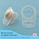 PUTSKA Pacifier Silicone Adapter Rings for Pacifier Holder and Clip MAMCompatible