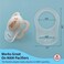 PUTSKA Pacifier Silicone Adapter Rings for Pacifier Holder and Clip MAMCompatible