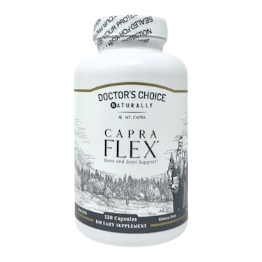 Mt. Capra CapraFlex by Mt Capra Bone and Joint Support Supplement with Chicken Collagen Hyaluronic Acid Turmeric and Herbs for Joint Vitality 30 Servings 120 Capsules