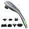 MEGAWISE Cordless Back Massager for Shoulders Waist Legs Rechargeable 3200mAh Battery 5 Speed and 5 2 Massage Nodes 5 Hard 2 Soilicone Nodes Massage While Moving Around