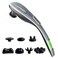 MEGAWISE Cordless Back Massager for Shoulders Waist Legs Rechargeable 3200mAh Battery 5 Speed and 5 2 Massage Nodes 5 Hard 2 Soilicone Nodes Massage While Moving Around
