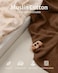 Blissful Diary Muslin Bassinet Sheets for Baby Girls Boys Boho Soft Cotton Fitted for Oval Hourglass Rectangle Mattress 2 PackSunshineBrown