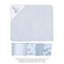 Spasilk Bath Hooded Towels Baby Washcloths Set Baby Bath Essentials for Everyday Use 23Piece Gift Set Gray Lion