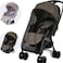 Wanateber Mosquito Net for Stroller Protective 2Packs Perfect Bug Net for Strollers Bassinets Cradles PlayardsPack N Plays and Portable Mini Crib WhiteGrey