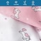 ملاءات سرير أطفال للبنات من سبرينغ سبيريت، عبوة من قطعتين، مقاس 52 × 28 بوصة، مناسبة لمراتب سرير الأطفال القياسية، مصنوعة من قماش ناعم وجيد التهوية، لون وردي محايد.