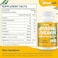 Vivaravida LTheanine 800mg Supplement with GABA and Magnesium Glycinate Natural Compound Sleep and Relaxation 60 Softgels