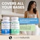 مجموعة JLM NUTRITIONALS IBSolution لصحة الأمعاء، بروبيوتيك ممتاز طبيعي بالكامل لدعم صحة الأمعاء، يحتوي على 40 مليار وحدة تشكيل مستعمرة (CFU) لدعم صحة الأمعاء، وعلاج اضطرابات الأمعاء، والانتفاخ، والإمساك، والغازات، وآلام البطن. عبوتان، 120 كبسولة.
