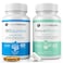 مجموعة JLM NUTRITIONALS IBSolution لصحة الأمعاء، بروبيوتيك ممتاز طبيعي بالكامل لدعم صحة الأمعاء، يحتوي على 40 مليار وحدة تشكيل مستعمرة (CFU) لدعم صحة الأمعاء، وعلاج اضطرابات الأمعاء، والانتفاخ، والإمساك، والغازات، وآلام البطن. عبوتان، 120 كبسولة.
