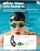 Hearprotek Ear Plugs for Swimming2 Pairs Soft Silicone Reusable Waterproof Earplugs for Adults Men Women Custom Fit for Swimmers Ear Pool Beach Snorkeling Surfing Kickboard TrainingGreen