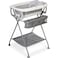 Primo SquishSplash Collapsible Baby Bath Folding Stand With Ergonomic Infant Cushion for Newborns Toddlers Complete Bathing Station Compact Space Saving Design Ages 024 Months