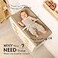 KeaBabies 2Pack Organic Changing Pad Covers for Girl Boy 100 Cotton Pecan