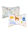 أغطية وسائد قطنية للأطفال الصغار من ALVABABY، تناسب وسائد الأطفال بمقاس 13 × 18 أو 12 × 16 بوصة