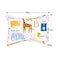 أغطية وسائد قطنية للأطفال الصغار من ALVABABY، تناسب وسائد الأطفال بمقاس 13 × 18 أو 12 × 16 بوصة