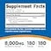Nutricost Blueberry Extract 180 Capsules for 180 Servings Per Bottle Vegetarian Gluten Free and GMO Free