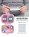 Holii Travel Pill Organizer 8 Compartments Portable Pill Case Daily Pill Box to Hold Vitamins Small Pill Container for Pocket Purse Medicine OrganizerPink