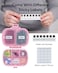 Holii Travel Pill Organizer 8 Compartments Portable Pill Case Daily Pill Box to Hold Vitamins Small Pill Container for Pocket Purse Medicine OrganizerPink