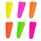 ZMOI Colorful Neon Girly Mini Emery Board Nail Files 1 Dozen