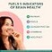 NEURIVA Original Brain Supplements for Memory and Focus Nootropics Phosphatidylserine and Neurofactor Caffeine Free 28 Count Capsules
