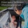 UPPAbaby Performance Rain Shield for Ridge Strollers Waterproof and Windproof Coverage Ventilated Design Quick Attachment Easy Access to Child