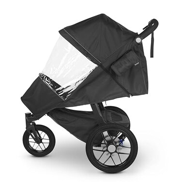 UPPAbaby Performance Rain Shield for Ridge Strollers Waterproof and Windproof Coverage Ventilated Design Quick Attachment Easy Access to Child