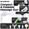 REATHLETE FOLD Massage Gun FirstEver Foldable Professional Percussion Massager Portable Wireless Massage Gun Deep Tissue Pain Relief Personal Massager for Athletes and Exercisers