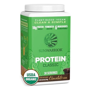 SUNWARRIOR Organic Brown Rice Protein Chocolate 750 GR