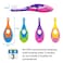Slotic Baby Toothbrush Toddler Toothbrush for Age 02 Years Old Extra Soft Bristle for Baby Teeth Infant Gums EasyGrip Finger Handle Teething Pad Dentist Recommended 6Pack