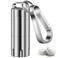 TISUR Titanium Pill Holder Keychain Portable Pill Case Box Container