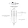 Capsuline Size 00 Clear Empty Gelatin Capsules 5000 Count Empty Gel Pill Capsules DIY Pure Bovine Pill Capsule Filling Empty Caps Kosher Gluten Free and Halal Certified Clear