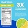 Hydrant Hydrate Individual Hydration Electrolyte Powder Stick Packets with No Artificial Sweeteners Colors or Fillers Lemon Lime 30 Pack