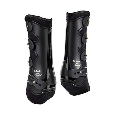 Back on Track Royal Work Boot Front Color Black Size CobSmall 20760002