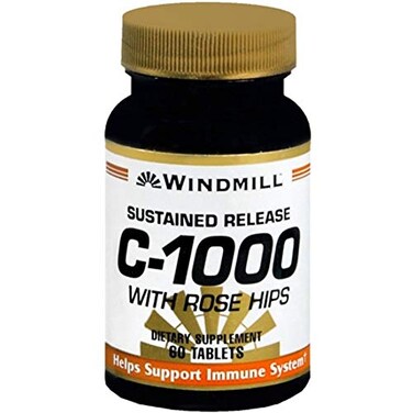 Windmill Vitamin C TAB 1000MG RH TR WMILL Size 60