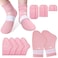 SuzziPad Chemo Gloves and Socks for Chemotherapy Cancer Comfort Items Include 10 Ice Pack Ideal for Soothing Hand and Foot Discomfort L