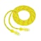 3M P3001 Multiple Use Peltor NEXT TriFlange TripleFlange Elastomeric Polymer Corded Earplugs With Cloth Cord And LiveWire Stem 100 Pair Per Box 100PR