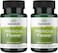 Swanson FullSpectrum Hibiscus Flower Herbal Supplement Natural Formula wBioactive Compounds 60 Capsules 400mg Each 2 Pack