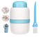 YJGMY Pill Cutter 14 Divider 12 Divider Sturdy Tablet Cutter Hidden Blade Ideal for Cutting Vitamins Tablets Blue